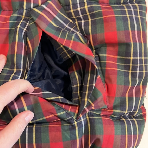Braetan - vintage plaid, duck down puffer, M - Picture 7 of 14